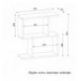 Side Table Hannah Home Karinus - White White