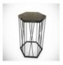 Side Table Hannah Home Cetrus - Marble MarbleBlack