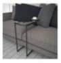 Side Table Hannah Home Callen - Black Marble BlackWhite