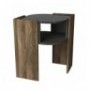 Side Table Hannah Home Marbel WalnutGreyBlack