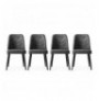 Set karrige (4 Pc) Hannah Home Dallas - 527 V4 Anthracite