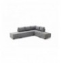 Divan kendor me hapje Hannah Home Fly Corner - Grey