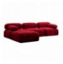 Divan kendor Hannah Home Bubble ( L1-O1-1R -Puf) - Red