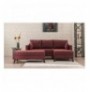 Divan Kendor me hapje Hannah Home Bella Sofa Djathtas 2 - Claret Red