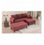 Divan Kendor me hapje Hannah Home Bella Sofa Djathtas 2 - Claret Red