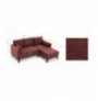 Divan Kendor me hapje Hannah Home Bella Sofa Djathtas 2 - Claret Red