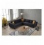 Divan kendor Hannah Home Kale Velvet - Anthracite