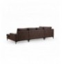 Divan kendor Hannah Home Porto (CHL-02-C-EOT) - Brown