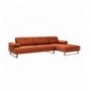 Divan kendor Hannah Home Mustang Large Djathtas - Orange