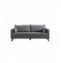 Divan 3-vendesh me hapje Hannah Home Bella - Grey