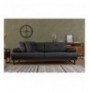 Divan 3-vendesh Hannah Home Mustang - Anthracite