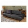 Divan 3-vendesh Hannah Home Mustang - Anthracite