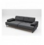 Divan 3-vendesh Hannah Home Mustang - Anthracite