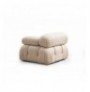 Divan 3-vendesh Hannah Home Bubble 3 Seater ( L1-O1-1R) - Bouclette Cream