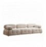 Divan 3-vendesh Hannah Home Bubble 3 Seater ( L1-O1-1R) - Bouclette Cream