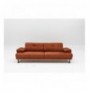 Divan 3-vendesh Hannah Home Mustang - Orange