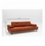 Divan 3-vendesh Hannah Home Mustang - Orange