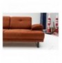 2-Seat Sofa-Bed Hannah Home Mustang - Orange