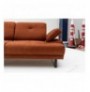 2-Seat Sofa-Bed Hannah Home Mustang - Orange