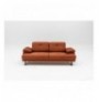 2-Seat Sofa-Bed Hannah Home Mustang - Orange