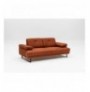 2-Seat Sofa-Bed Hannah Home Mustang - Orange