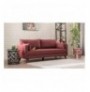 Divan 3-vendesh me hapje Hannah Home Bella - Claret Red