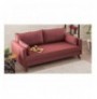 Divan 3-vendesh me hapje Hannah Home Bella - Claret Red