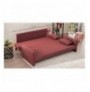 Divan 3-vendesh me hapje Hannah Home Bella - Claret Red