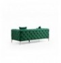 2-Seat Sofa Hannah Home Como - Green Green