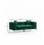 2-Seat Sofa Hannah Home Como - Green Green