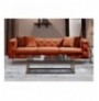 3-Seat Sofa Hannah Home Como - Orange Orange