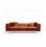 3-Seat Sofa Hannah Home Como - Orange Orange