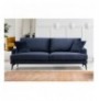 3-Seat Sofa Hannah Home Papira 3 Seater - Navy Blue Navy Blue