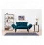 Divan 2 vendesh me hapje Hannah Home Nitta - Petrol Blue