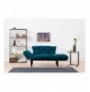 Divan 2 vendesh me hapje Hannah Home Nitta - Petrol Blue