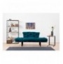 Divan 2 vendesh me hapje Hannah Home Nitta - Petrol Blue