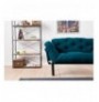 Divan 2 vendesh me hapje Hannah Home Nitta - Petrol Blue