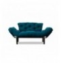 Divan 2 vendesh me hapje Hannah Home Nitta - Petrol Blue