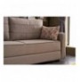 3-Seat Sofa-Bed Hannah Home Ece - Cream Cream