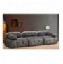 3-Seat Sofa Hannah Home Bubble 3 Seater ( L1-O1-1R) Grey