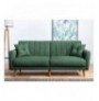 Divan 3-vendesh me hapje Hannah Home Aqua-Green