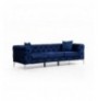 3-Seat Sofa Hannah Home Como - Navy Blue Navy Blue