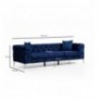 3-Seat Sofa Hannah Home Como - Navy Blue Navy Blue