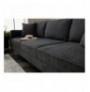 3-Seat Sofa Hannah Home Berlin - Anthracite, Black AnthraciteBlack