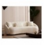 3-Seat Sofa Hannah Home Napoli Cream Bouclette Cream