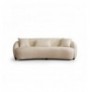 3-Seat Sofa Hannah Home Napoli Cream Bouclette Cream