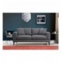 Divan 2-vendesh Hannah Home Nordic - Dark Grey