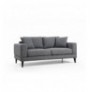 Divan 2-vendesh Hannah Home Nordic - Dark Grey