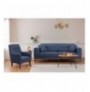 Set Divan-Shtrat Hannah Home LIONES-TKM1-1048 - Blu e Errët