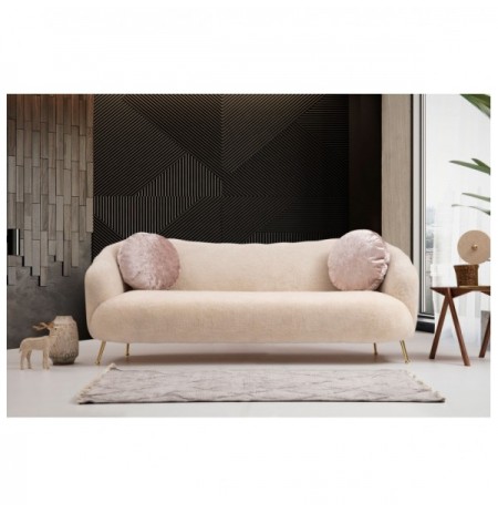 3-Seat Sofa Hannah Home Istiridye - Beige Beige